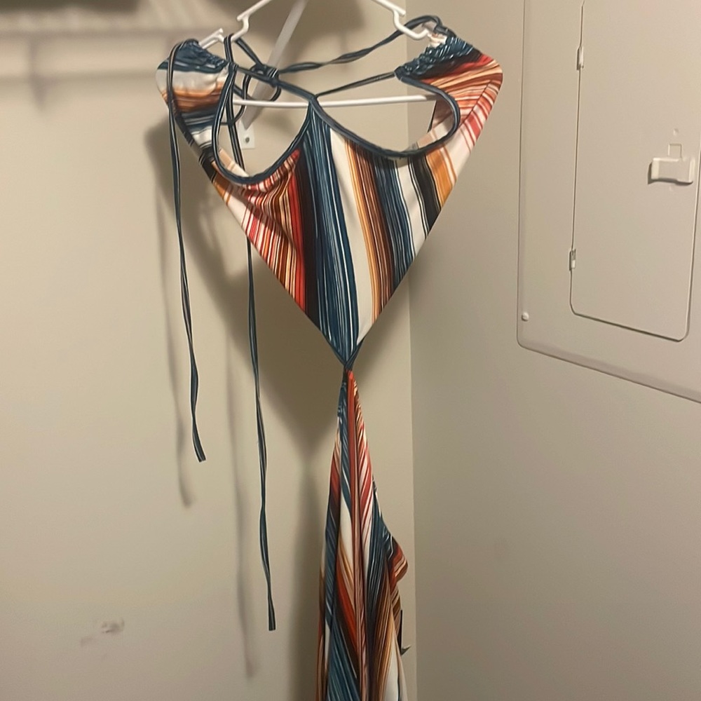 FashionNova Sunrise to Sunset Maxi Dress (L)